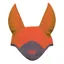 Woof Wear Hi Vis Fly Veil - Orange