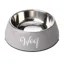 House of Paws Woof 2 in 1 Dog Bowl Large - Grey