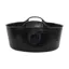 Red Gorilla Tub Trug Bucket Shallow - Black