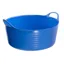 Red Gorilla Tub Trug Bucket Shallow - Blue