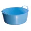 Red Gorilla Tub Trug Bucket Shallow - Sky Blue