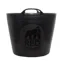 Red Gorilla Tub Trug Bucket - Black