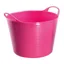 Red Gorilla Tub Trug Bucket - Pink