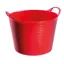 Red Gorilla Tub Trug Bucket - Red