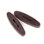 Shires Rubber Rein Stops - Brown
