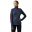 Ariat Ladies Team Gridwork 1/4 Zip Baselayer - Navy - Large