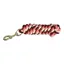 Chukka Cotton Lead Ropes - Red/Pink/Cream