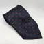 Equetech Adult Polka Dot Tie - Navy with Red Spots