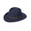 Hoggs of Fife Perth Crushable Felt Hat - Navy
