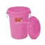 Red Gorilla Feed Bins in 3 Sizes - Pink