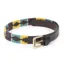 Shires Drover Skinny Polo Belt - Green/Yellow/Purple