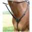 Shires Salisbury Three Point Elasticated Breastplate - Black - Cob