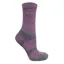 Woof Waffle Knit Bamboo Short Riding Socks - Heather